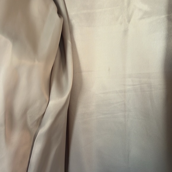 Vegan Leather Mini Puffer in Beige - Picture 5 of 7